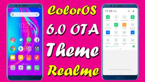 Color OS themes download: oppo realme theme download