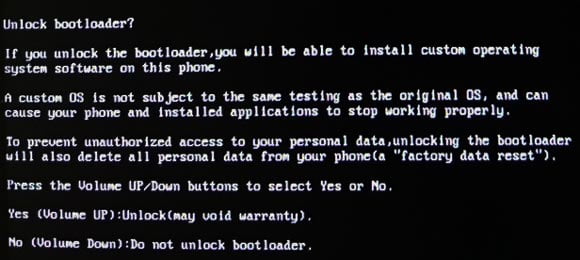 unlock bootloader commands