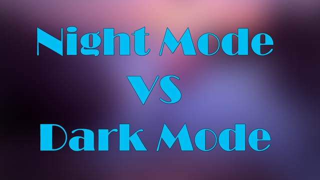 night shield vs dark mode oppo realme coloros based devices