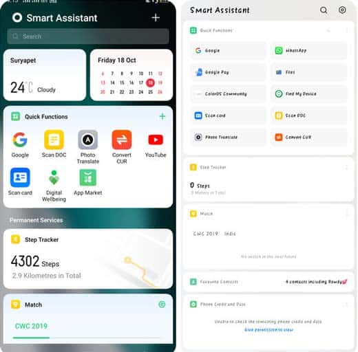 color os 6.7 update features smart assistant design
