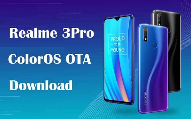 realme 3 pro coloros update with font style and dark mode