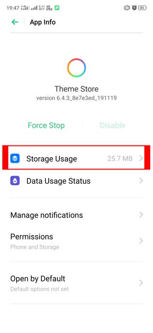 how to fix 05 minute trail for samsung s10 theme