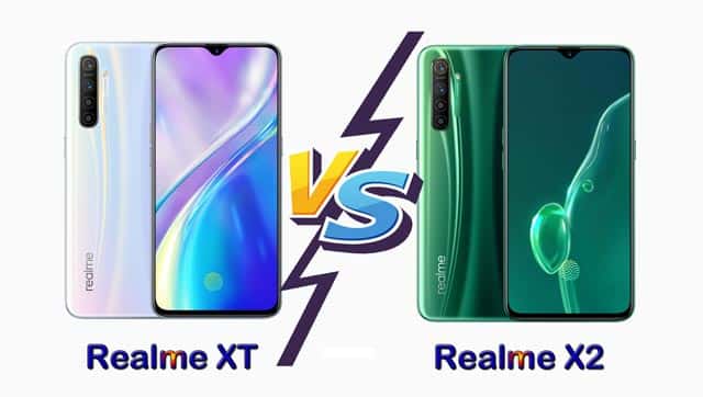 Realme XT vs Realme X2 Comparison in details