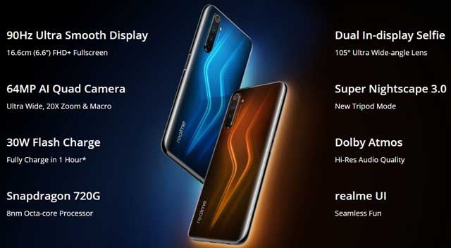 realme 6 pro features, details and launch date in india