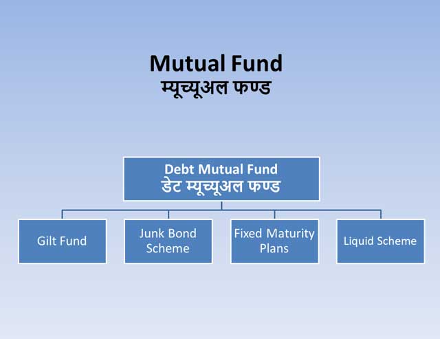 डेट म्यूच्यूअल फंड्स Debt mutual funds