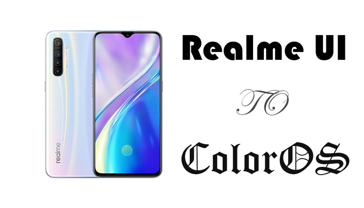 switch back to coloros after updating to realme ui 1.0