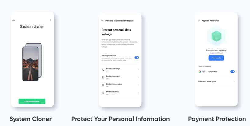 realme ui 2.0 New features for Privacy Protection