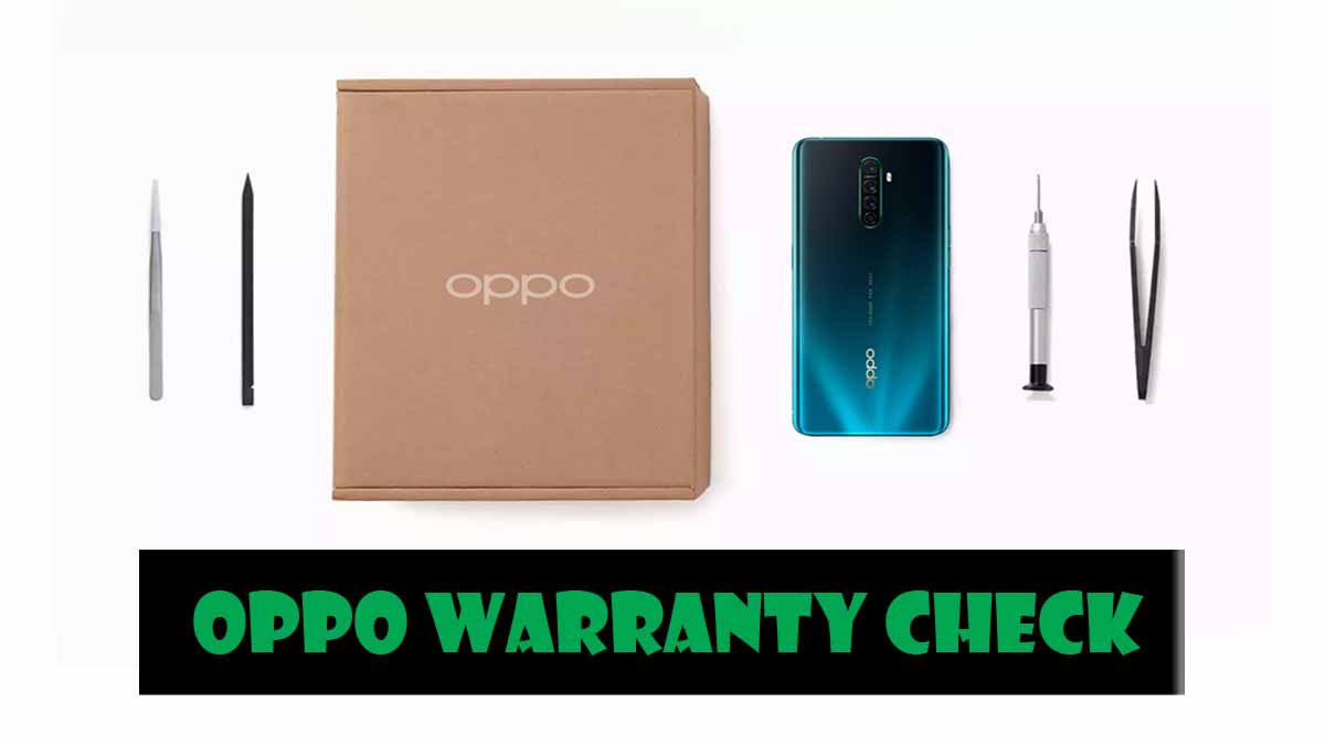 oppo warranty check india online