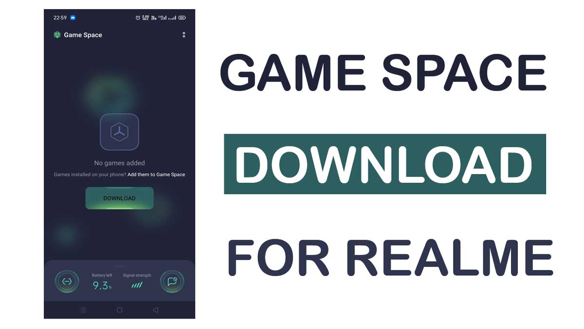game space app download for realme