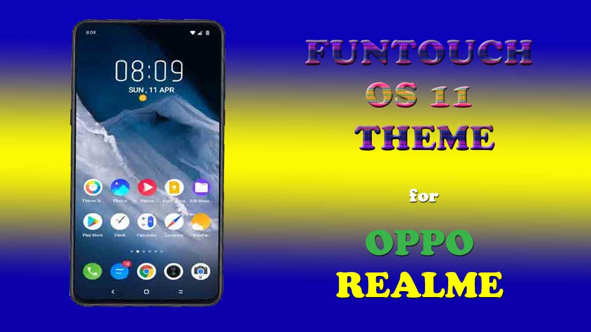 Funtouch OS 11 theme download for Oppo Realme