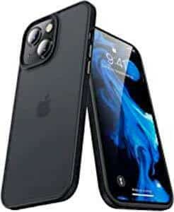 apple iphone 13 rear case black