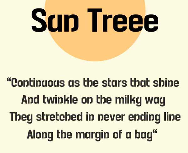 sunn tree font style for free in realme